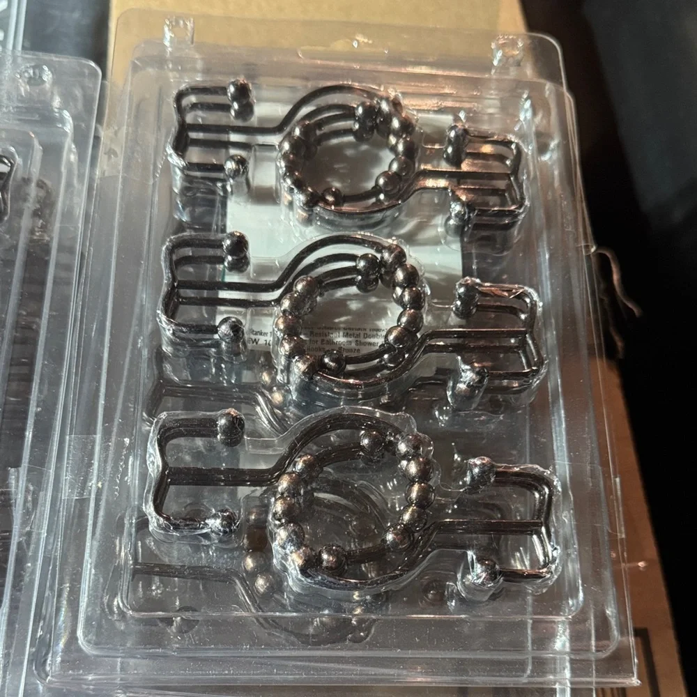 Black Shower Curtain Hooks